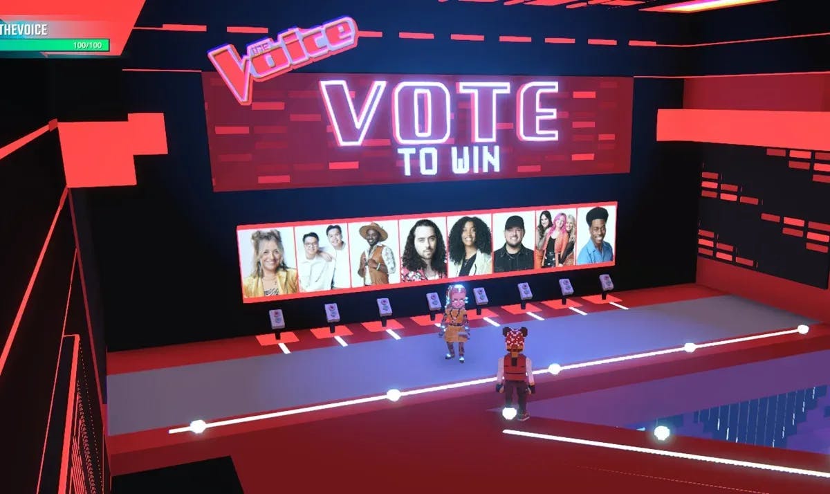 NBC Hit Show The Voice Launches Experience in The Sandbox 