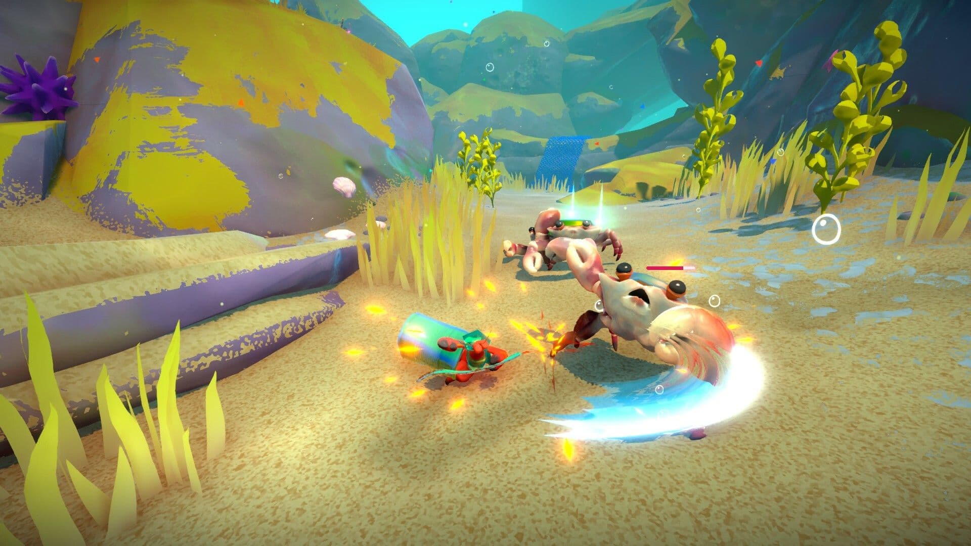 another crab's treasure combat