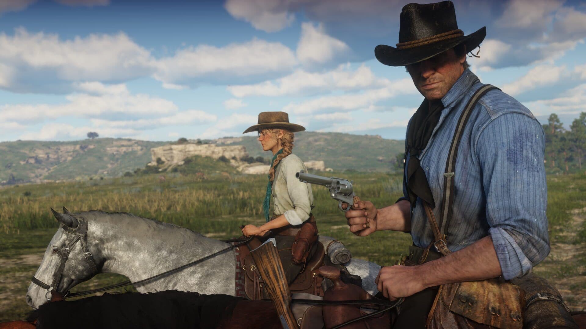 red dead redemption 2 horse riding