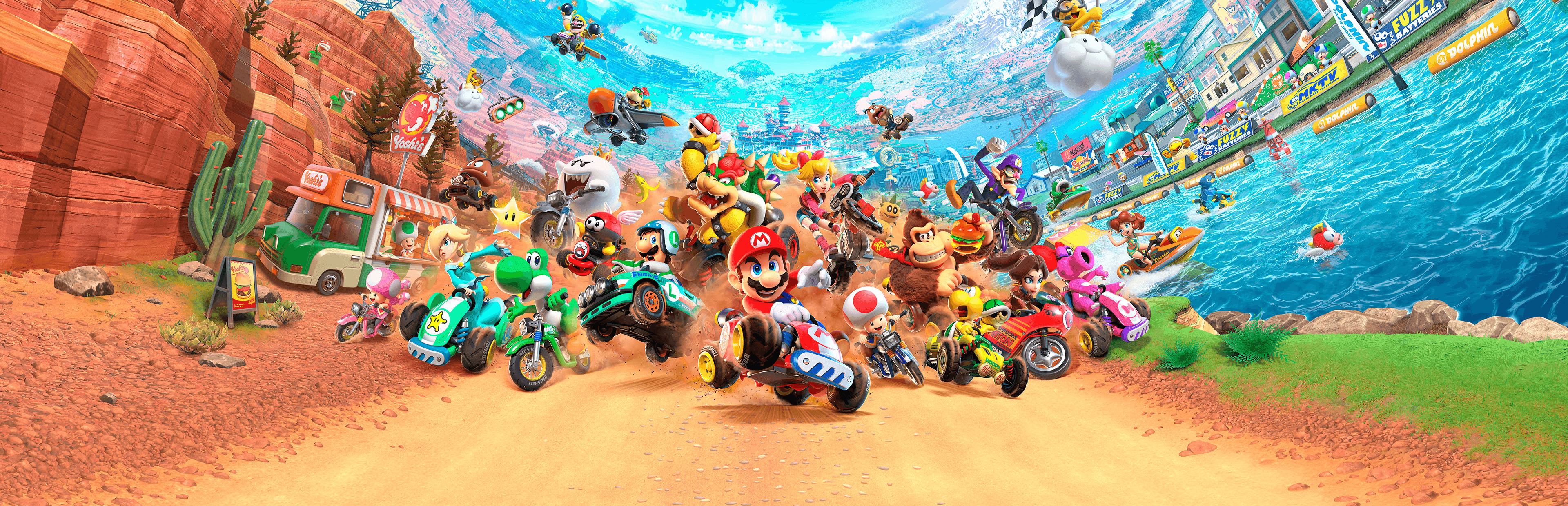 Mario Kart World Banner