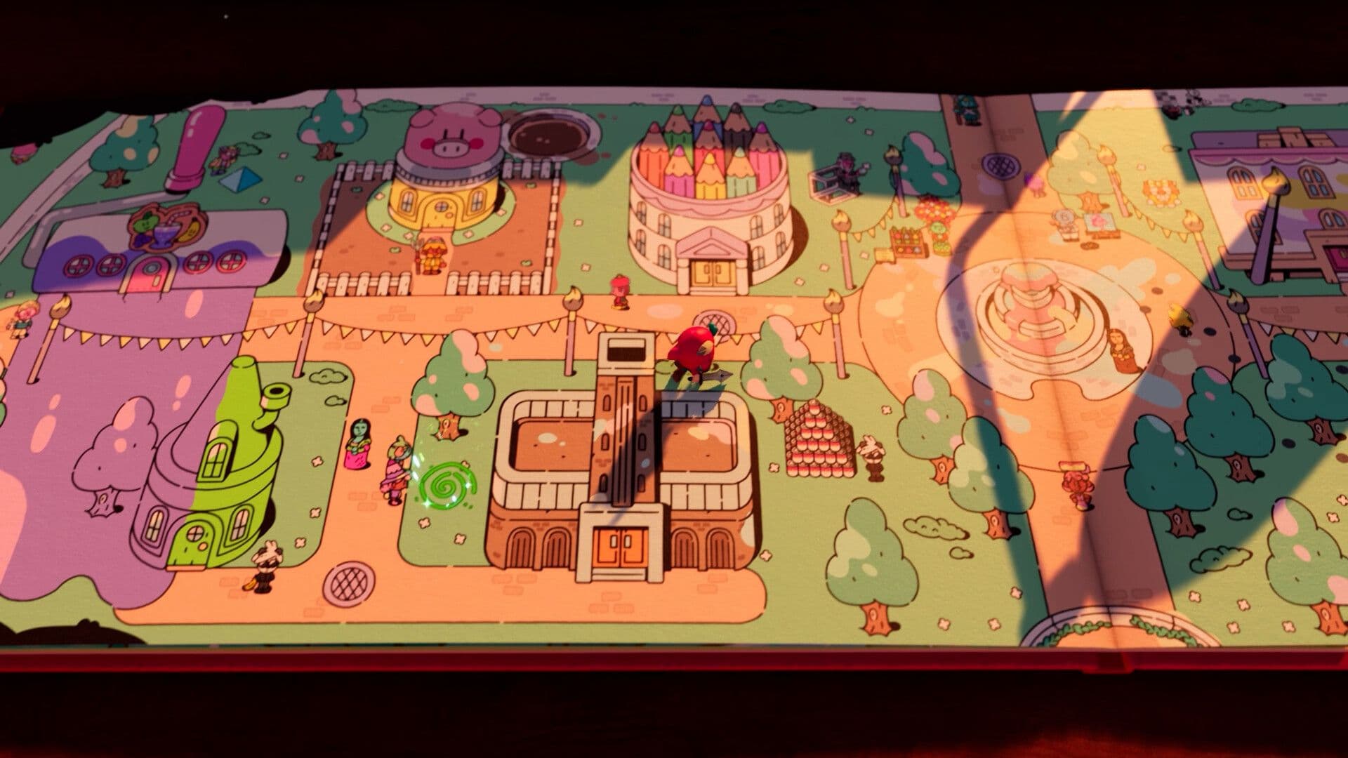 The Plucky Squire Gameplay