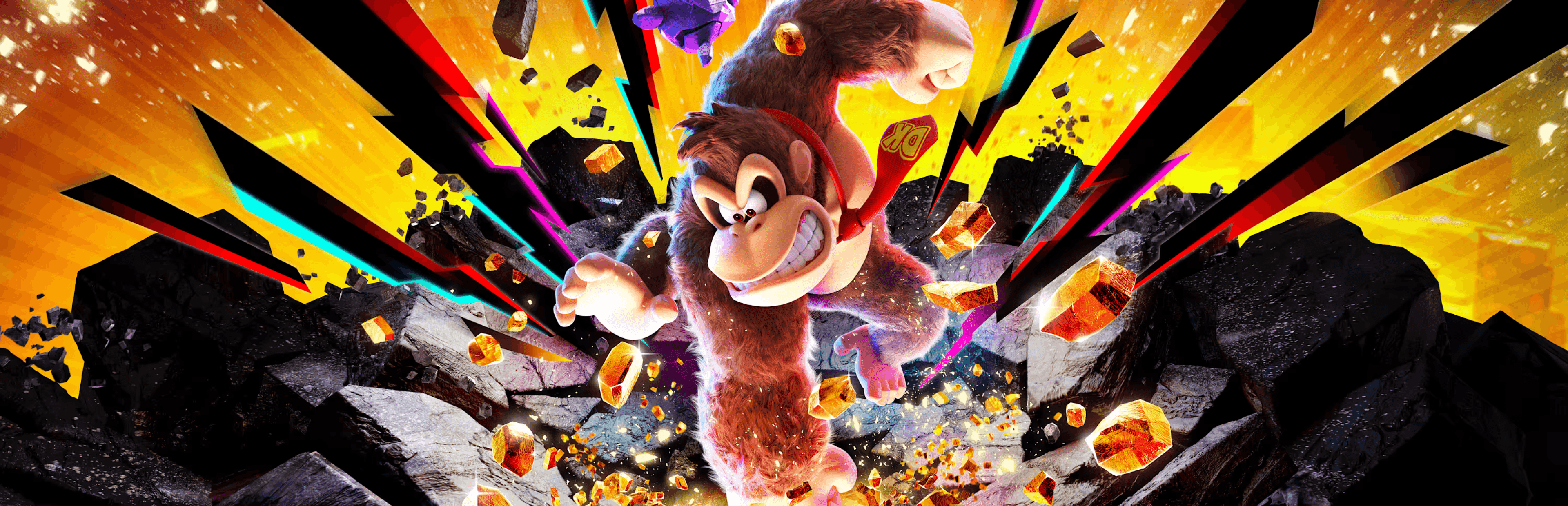 Donkey Kong Bananza Banner