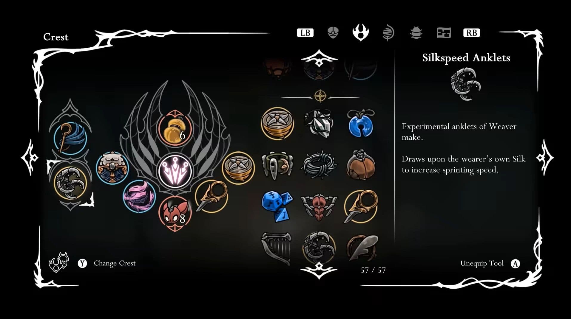 Hollow Knight Silksong: Best Crest Tier ...