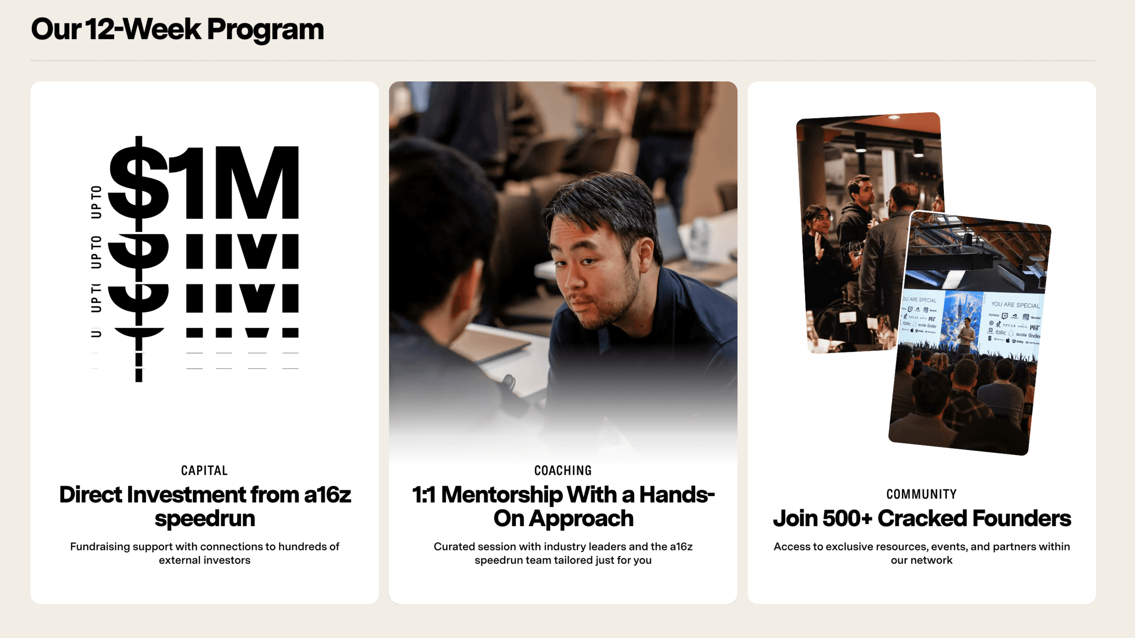 A16z Speedrun SR005 Offers $1M Investment Opportunity