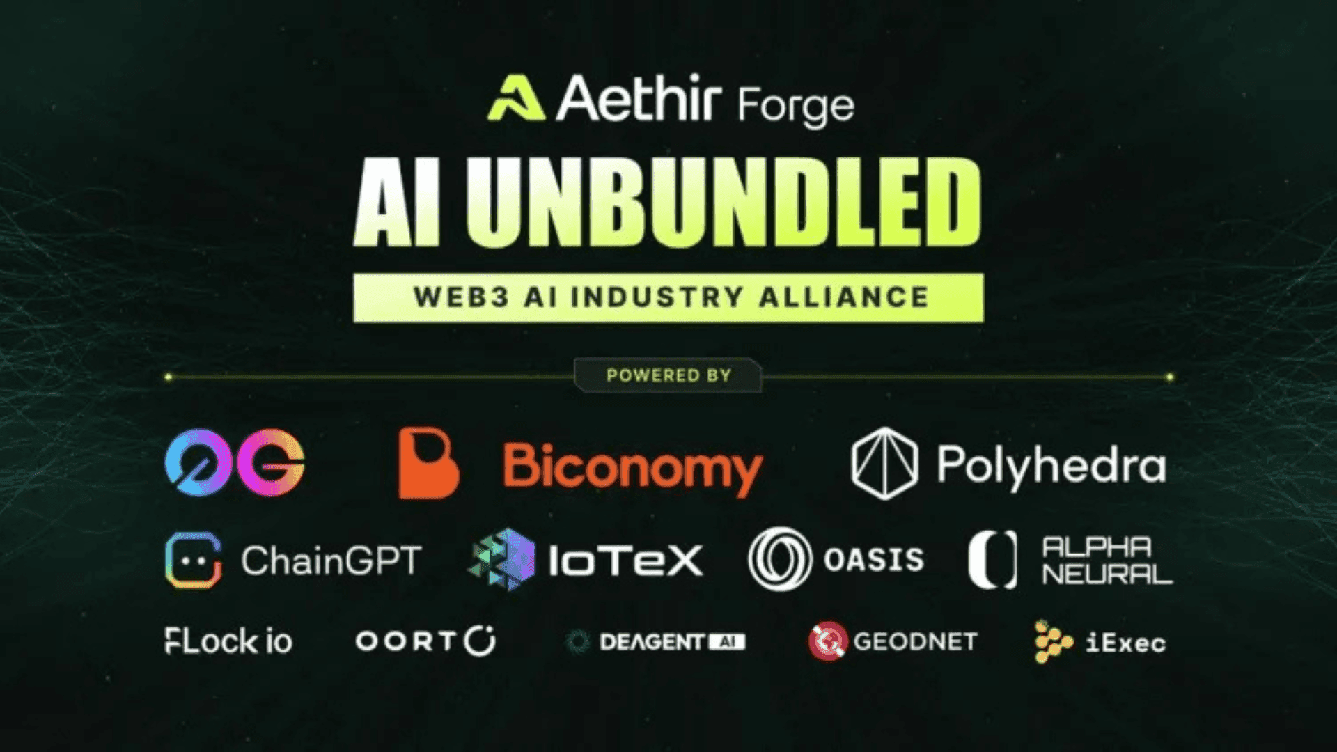 Aethir's AI Unbundled Alliance for AI in Web3