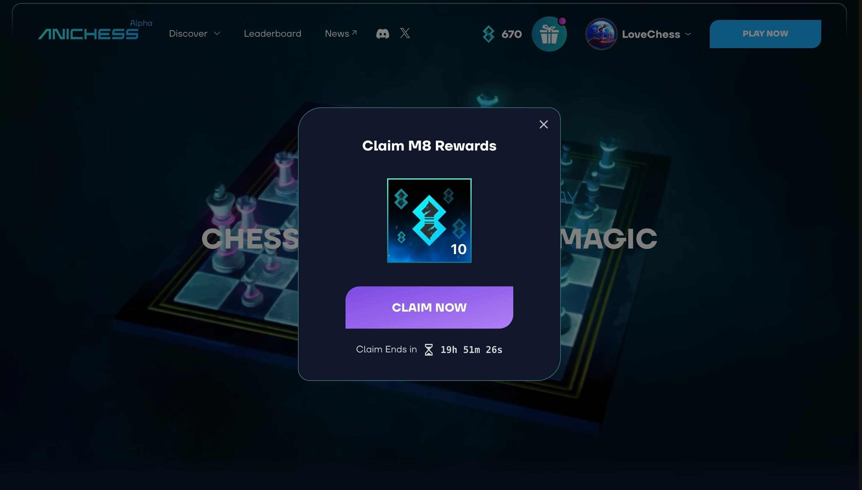 Anichess New On-Chain Points System on Base