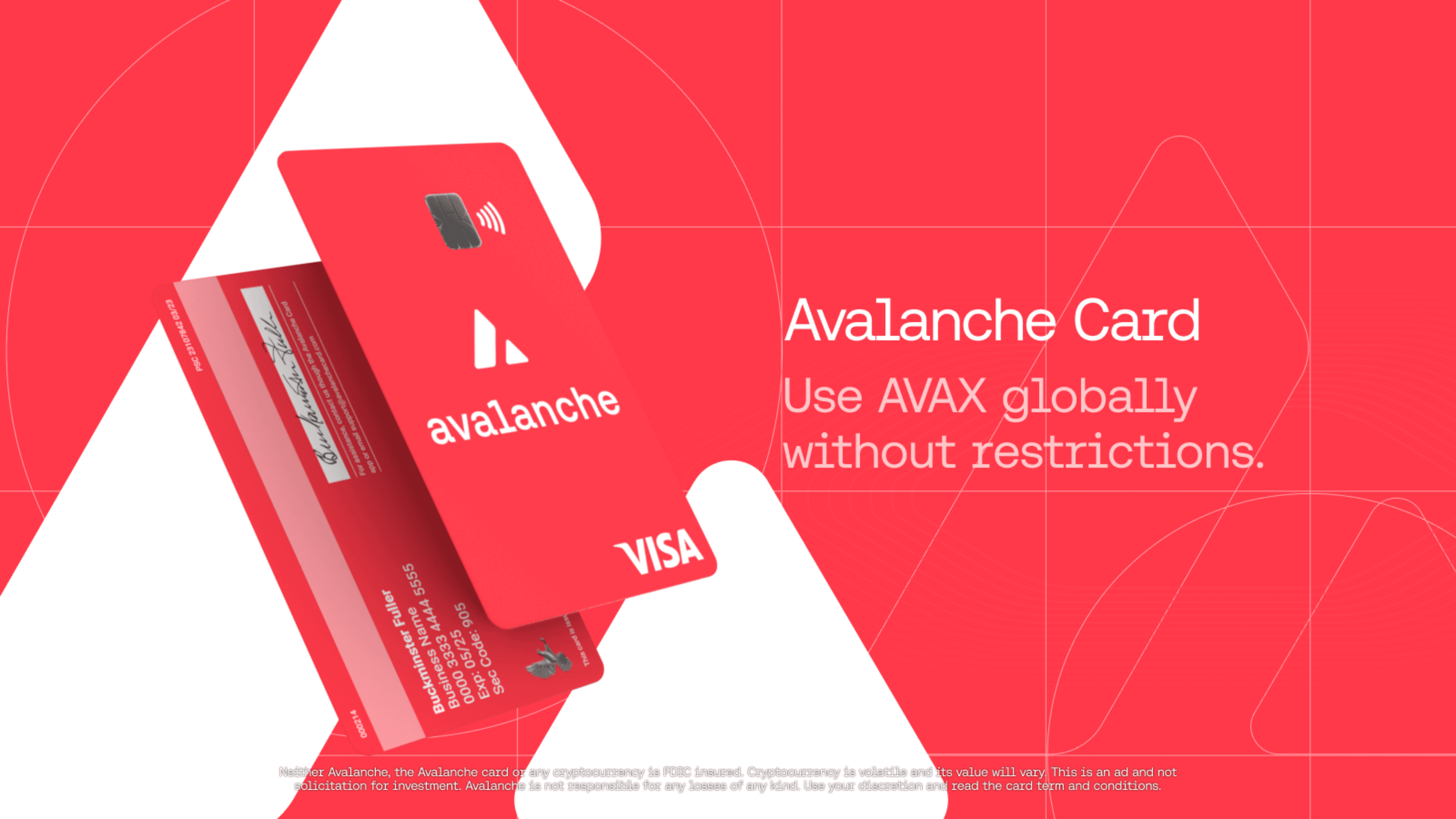 Avalanche Card Launches, Expanding Everyday Crypto Use