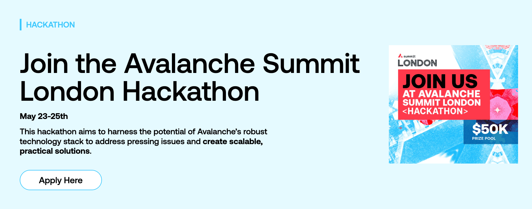 Avalanche Summit London May 2025