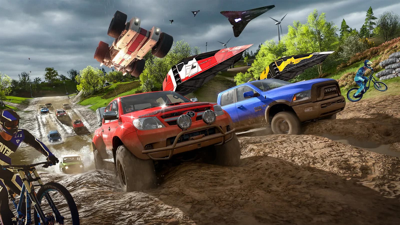 Racing Genre Card Image Background