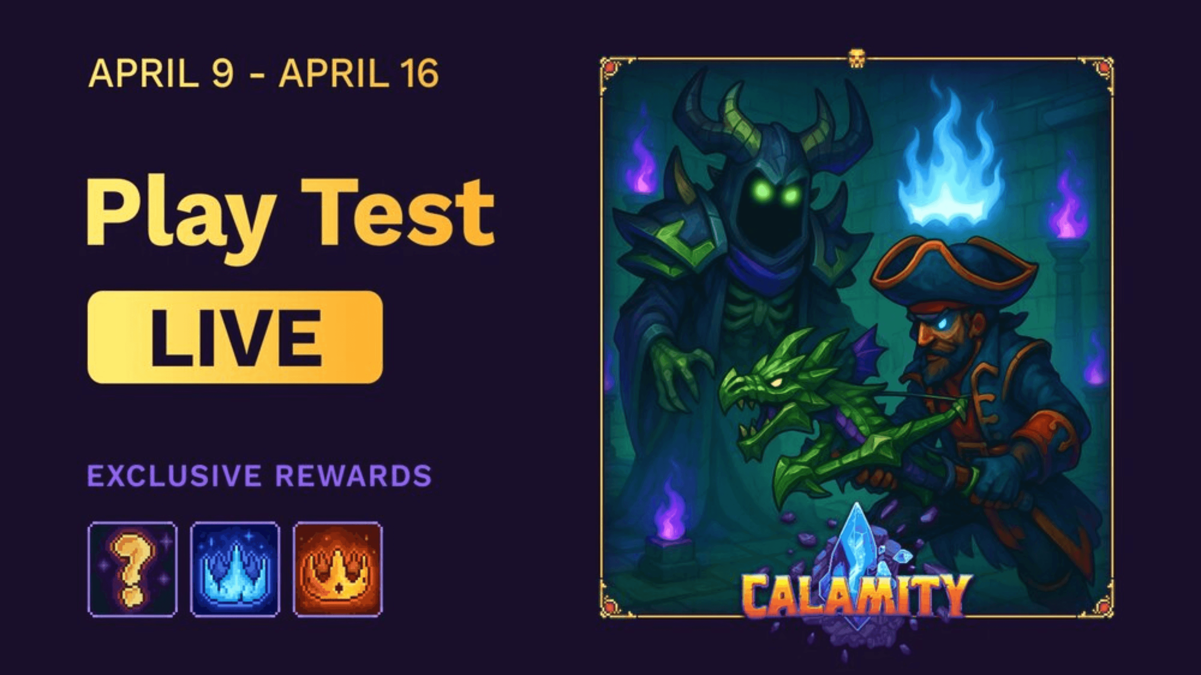 Calamity Web3 Playtest Offers $20K+ in Rewards