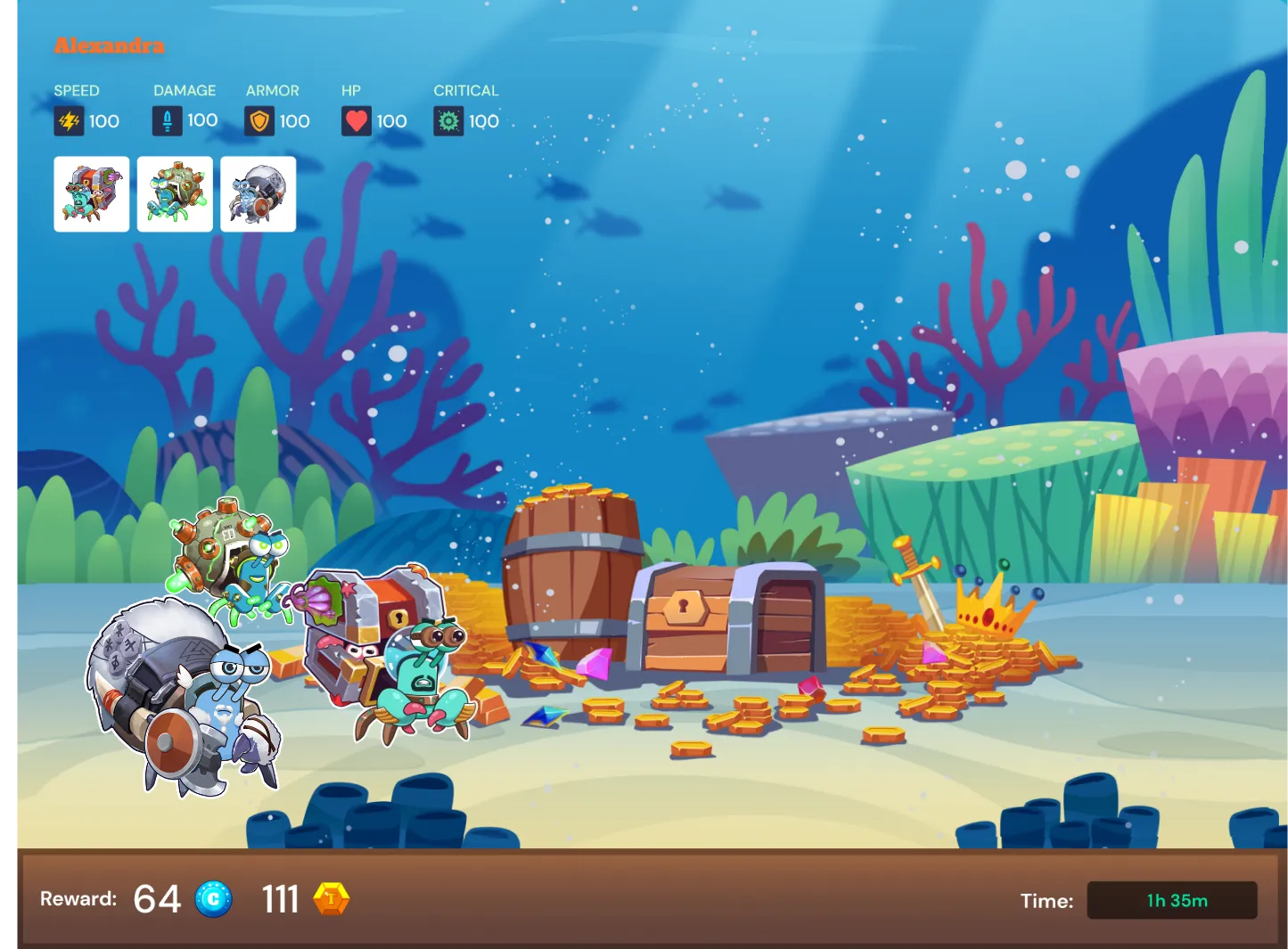 Crabada gameplay 1.webp