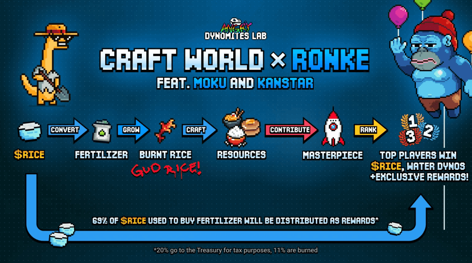 Craft World Reveals New Event on Ronin