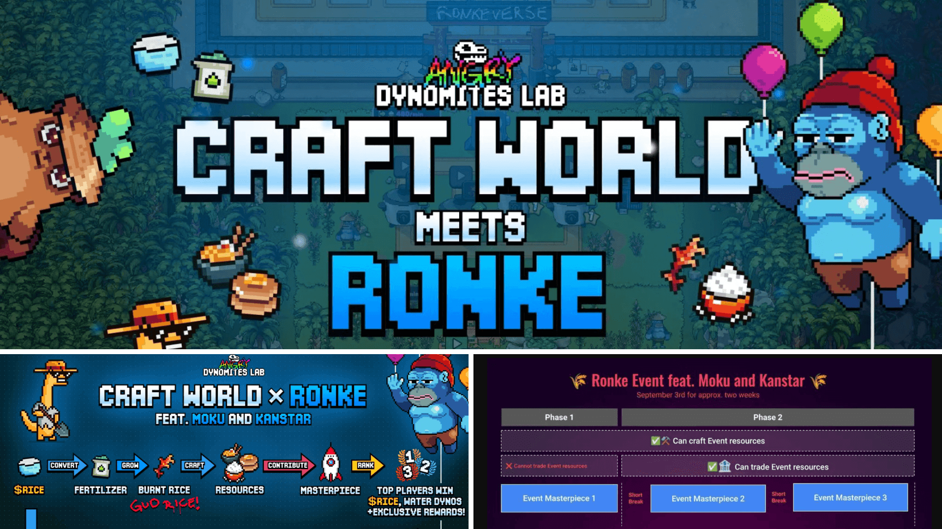 Craft World Reveals New Event on Ronin