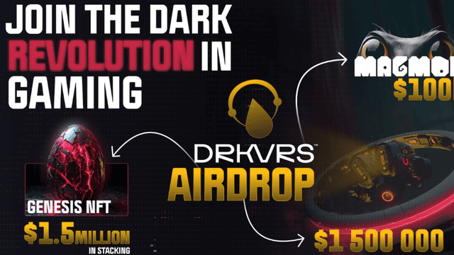 DRKVRS Airdrop Offers $1.6 Million Prize Pool