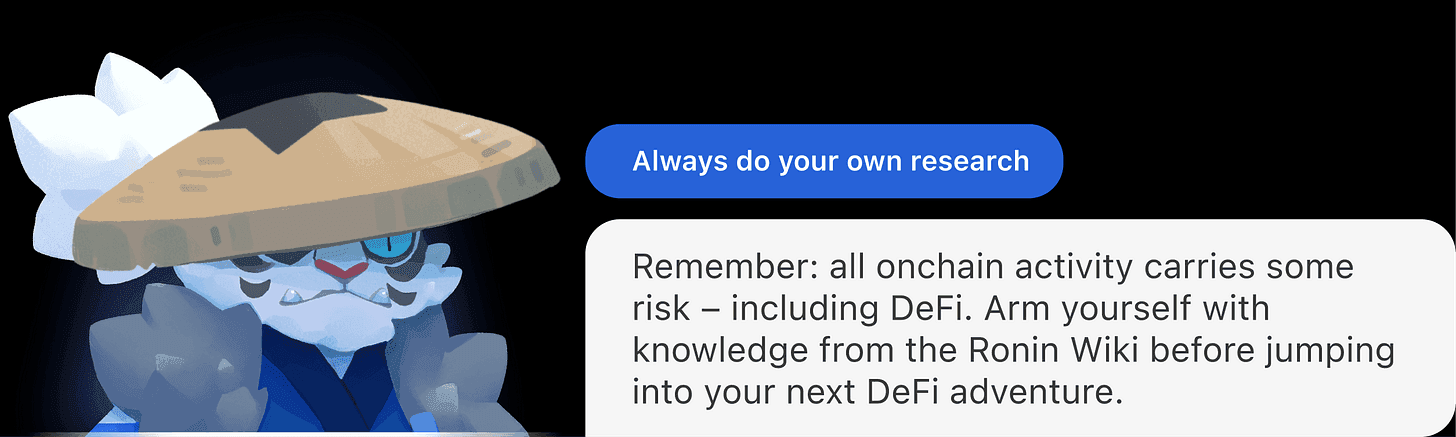 DeFi Expansion on Ronin Enhancing Gaming