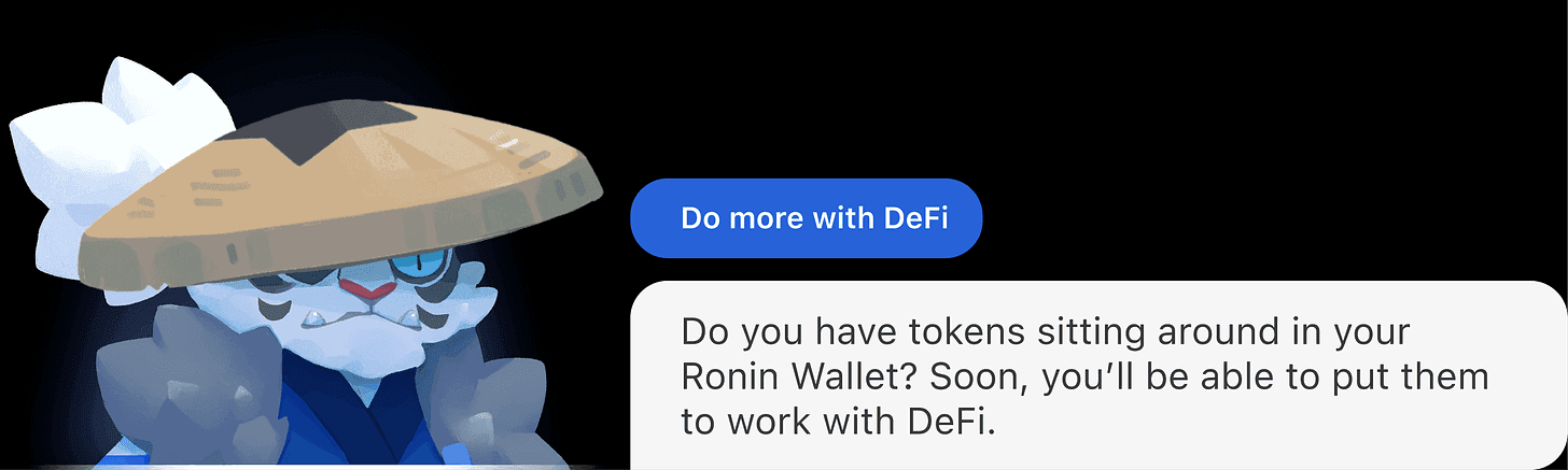 DeFi Expansion on Ronin Enhancing Gaming