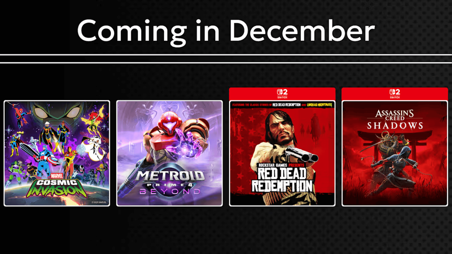 December Games Arrive for Nintendo Switch 2  image