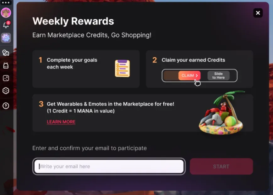 Decentraland Introduces Marketplace Credits