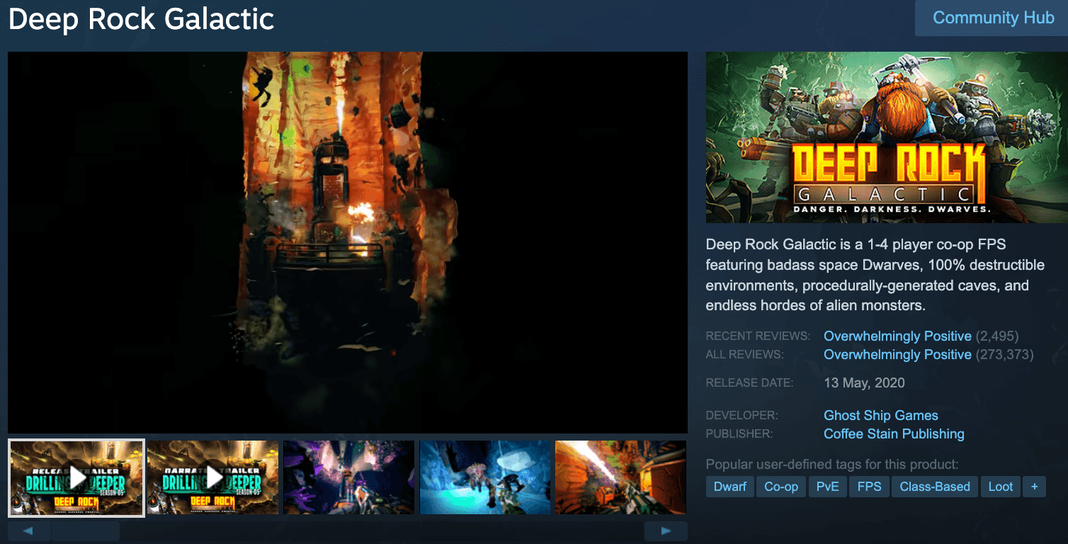 Deep Rock Galactic