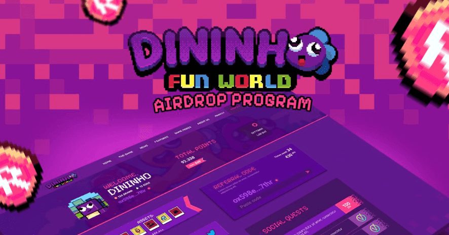 Dininho Fun World Joins Ronin Blockchain