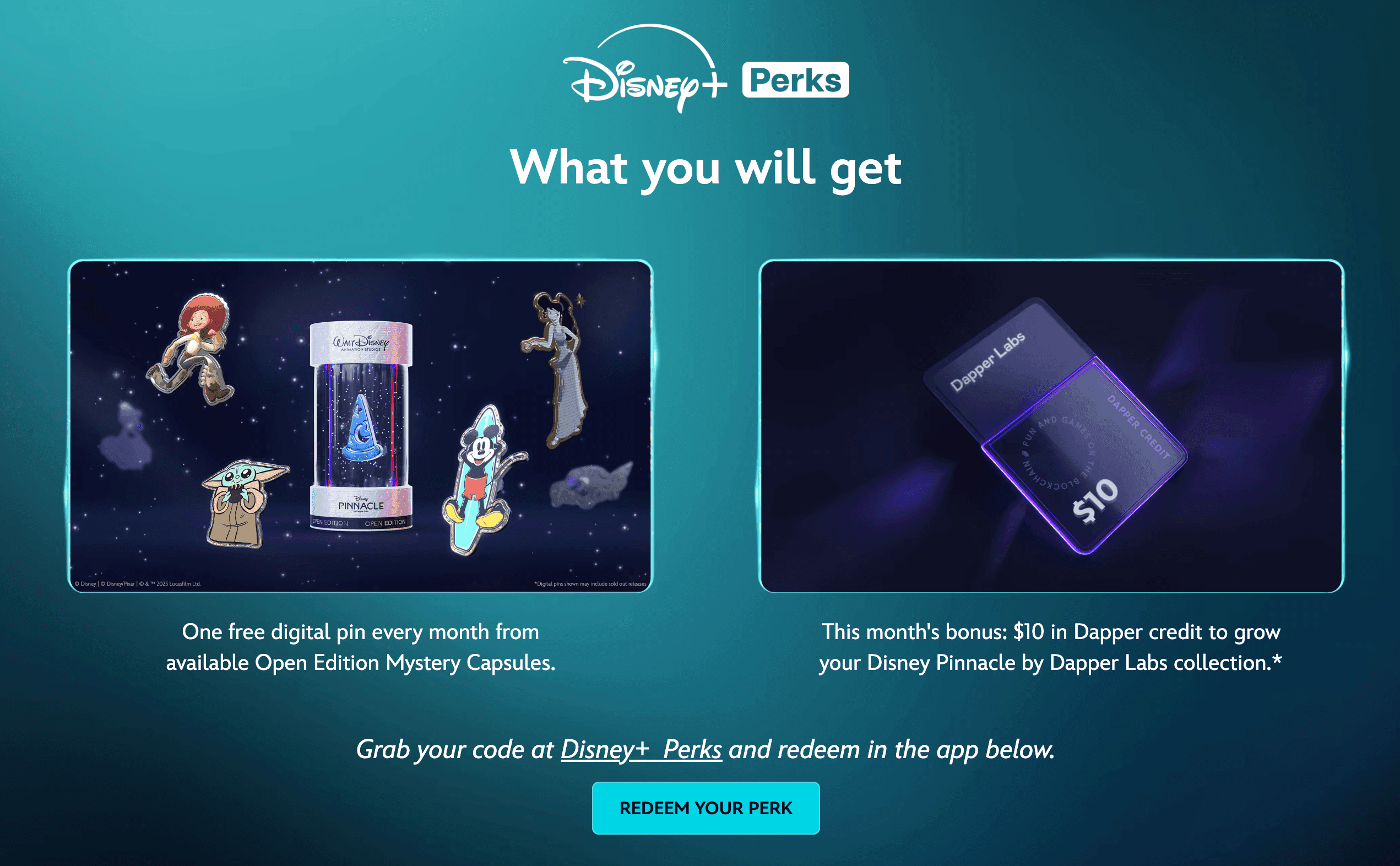 Disney+ New Perks Program for Subscribers