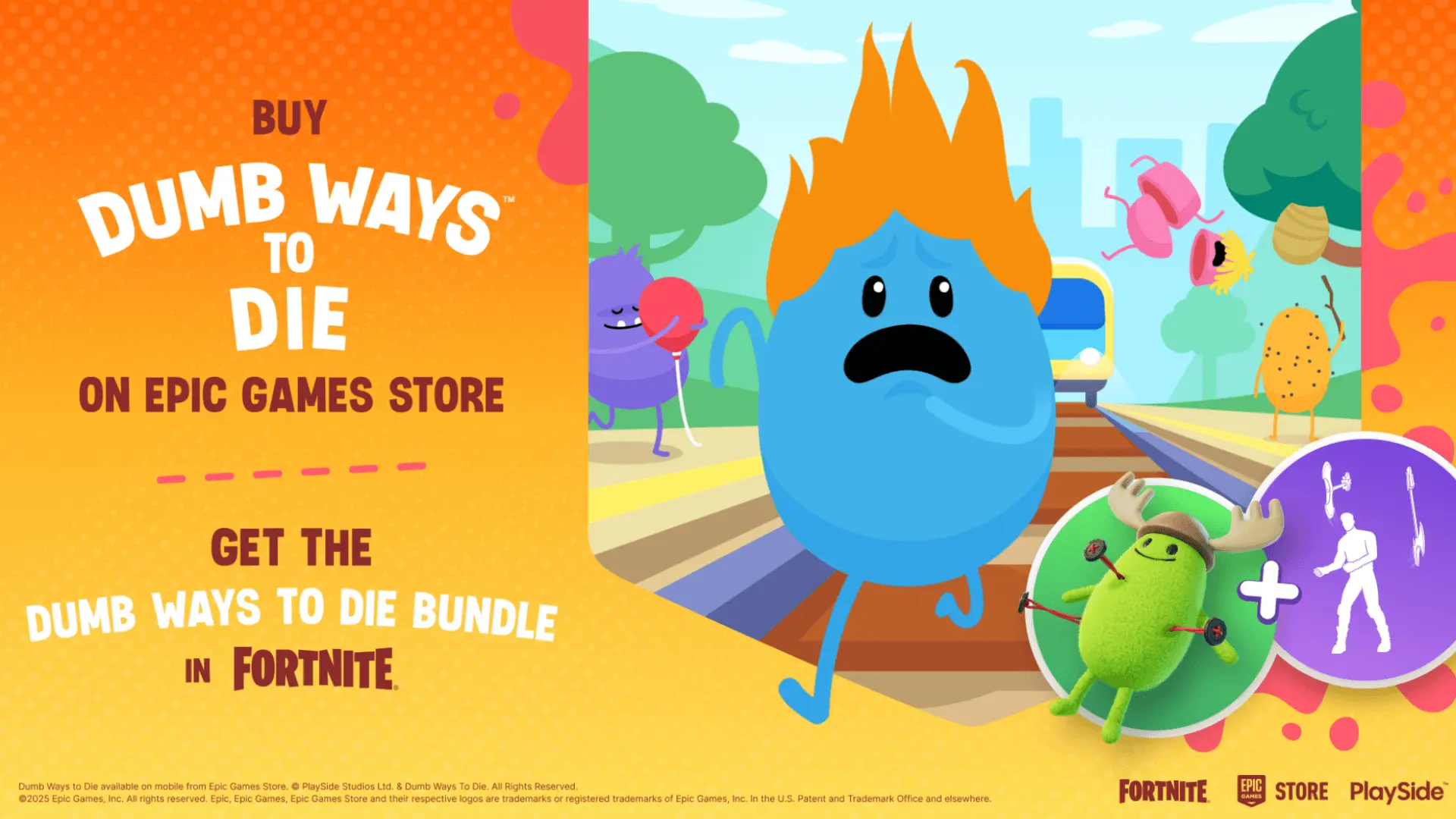 Dumb Ways to Die New Fortnite Bundle image
