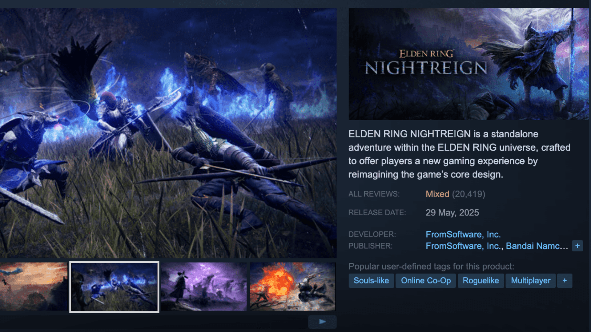 Elden Ring Nightreign Hits 2M Sales in 24 Hours