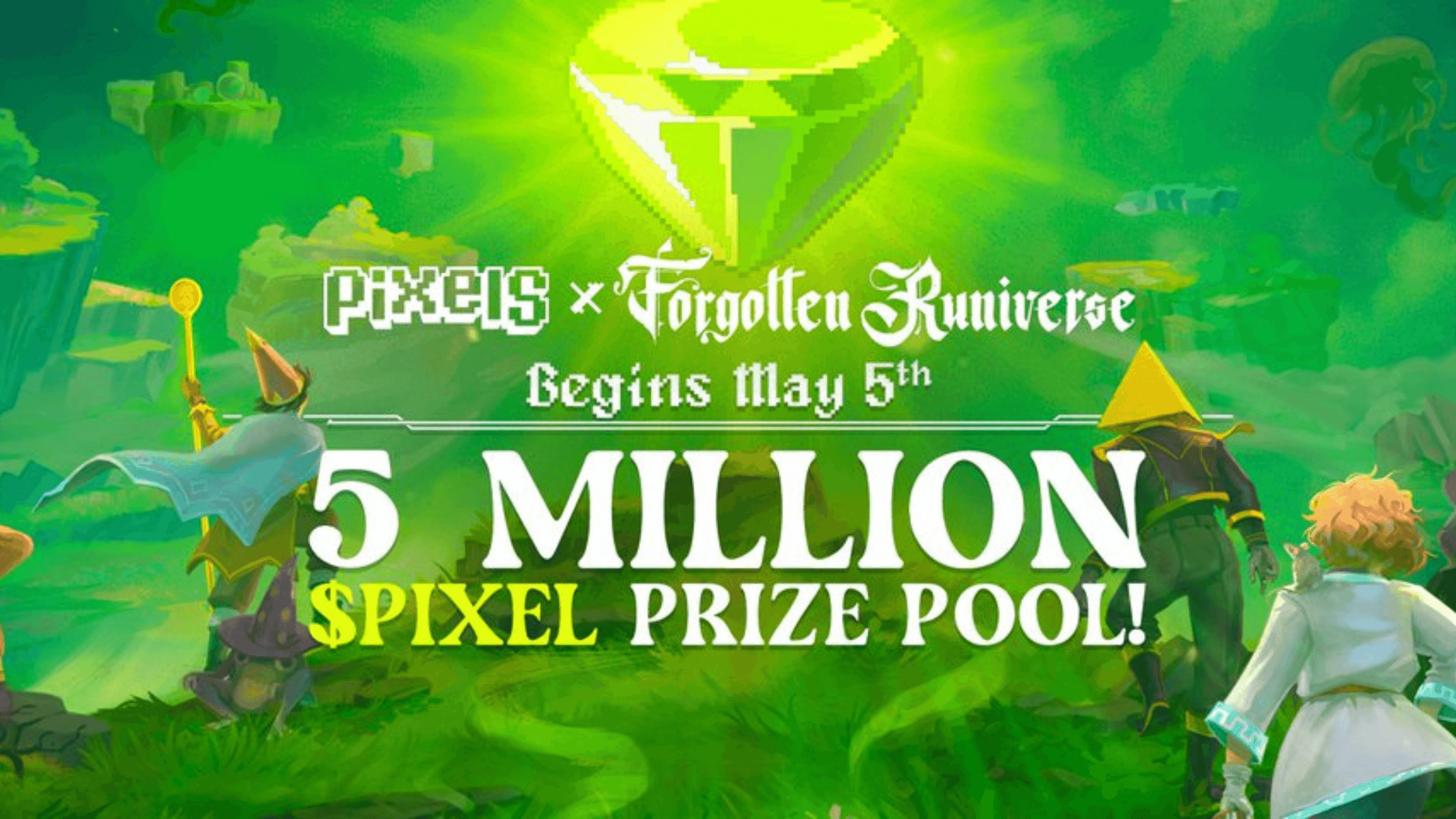 Forgotten Runiverse Event Offers 5M $PIXEL Prize Pool
