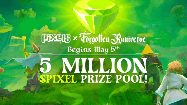 Forgotten Runiverse Event Offers 5M $PIXEL Prize Pool