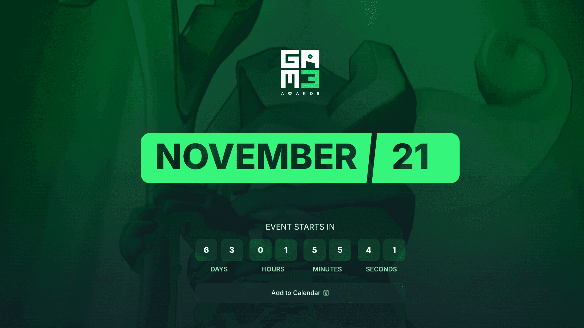 GAM3 Awards 2025 Nomination Process