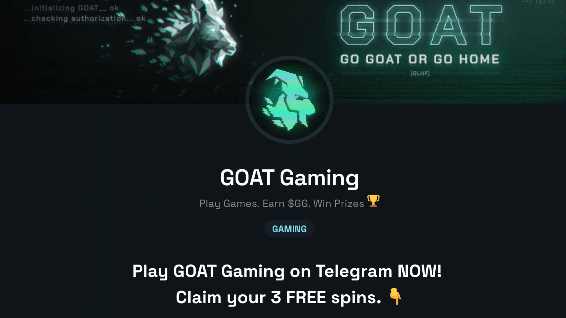GOAT Gaming Season 4 Starts Soon