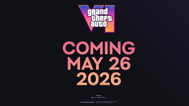 GTA 6 Release Date Locked for May 2026
