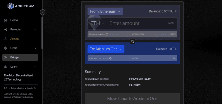 How to Bridge Tokens to and from Arbitrum One