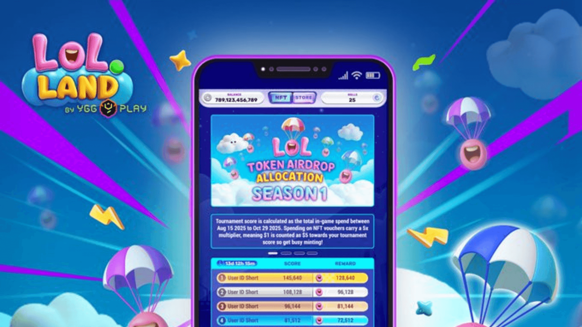 LOL Land Launches Play to Airdrop