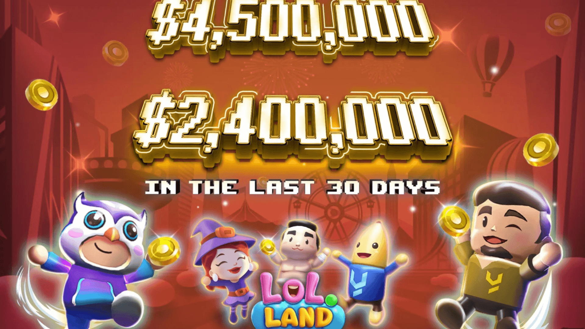 LOL Land Sees $4.5 Million in Revenue image