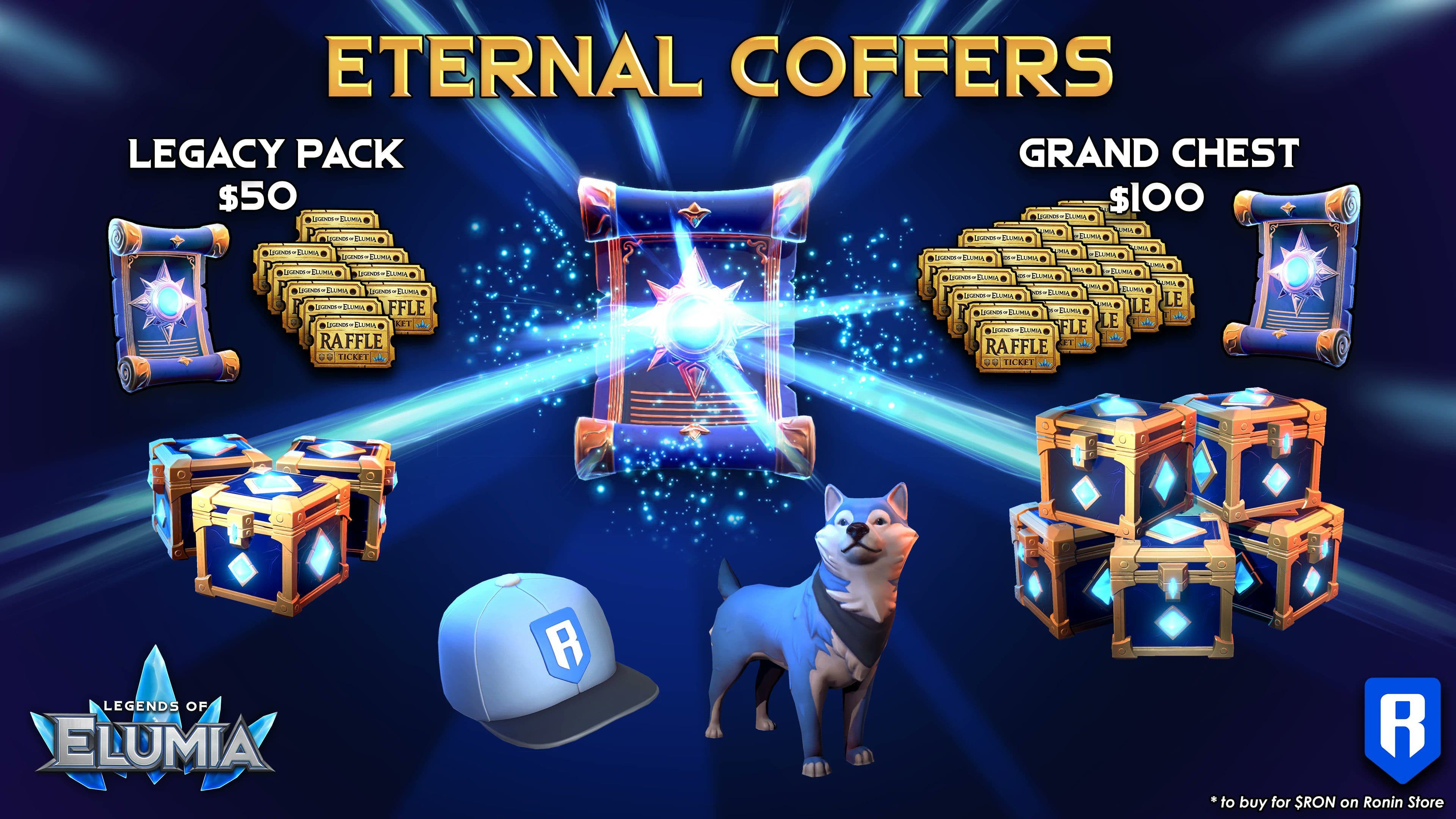 Legends of Elumia Ronin Game Pass with $100k Prizes