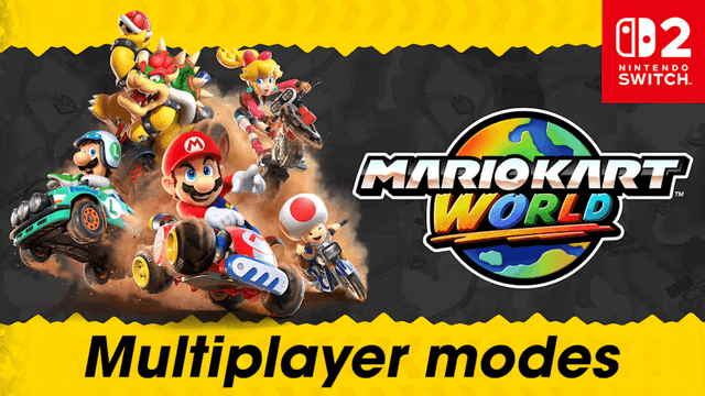 Mario Kart World Multiplayer Modes Explained