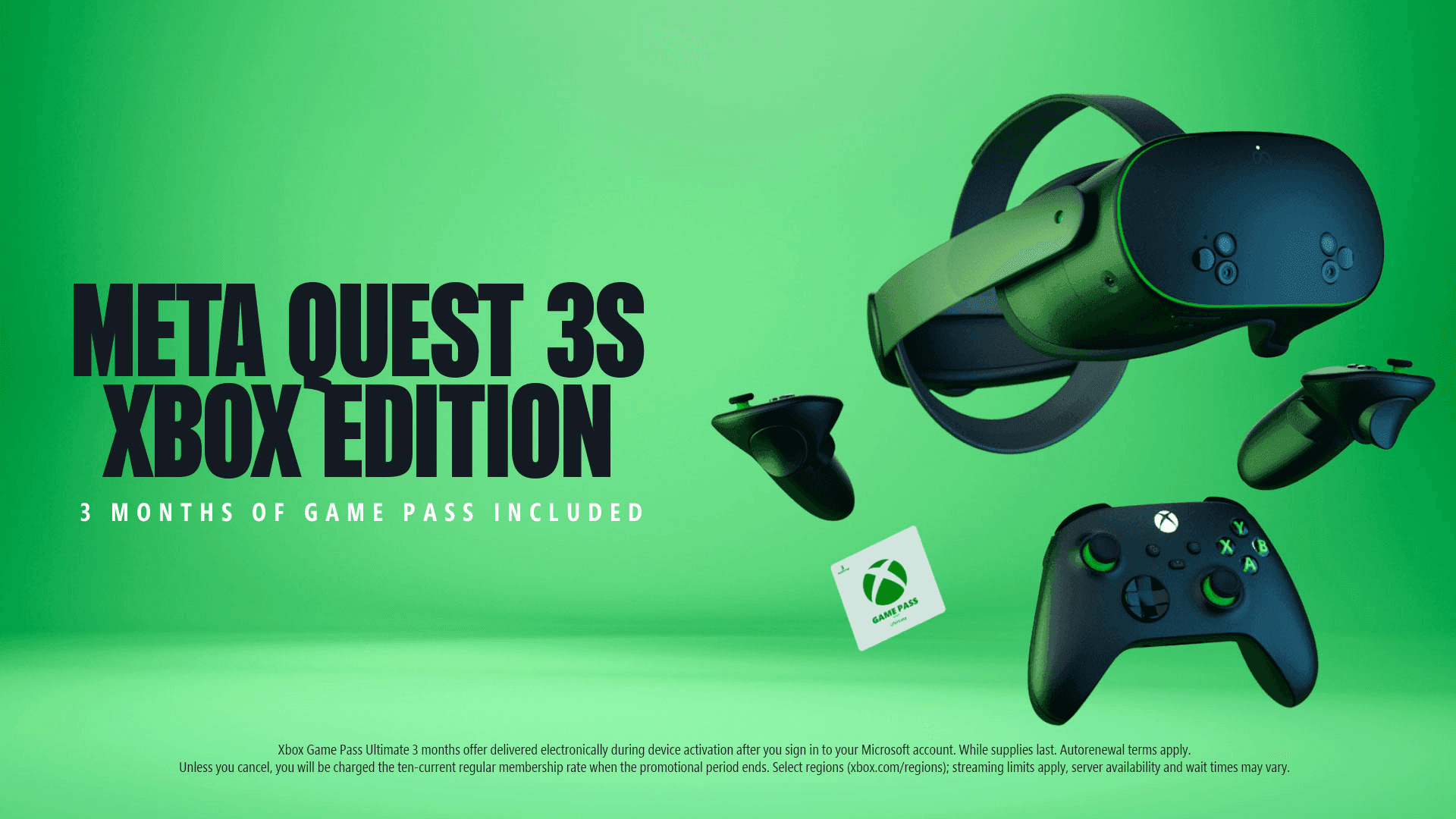 Meta Quest 3S Xbox Edition Revealed