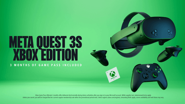 Meta Quest 3S Xbox Edition Revealed