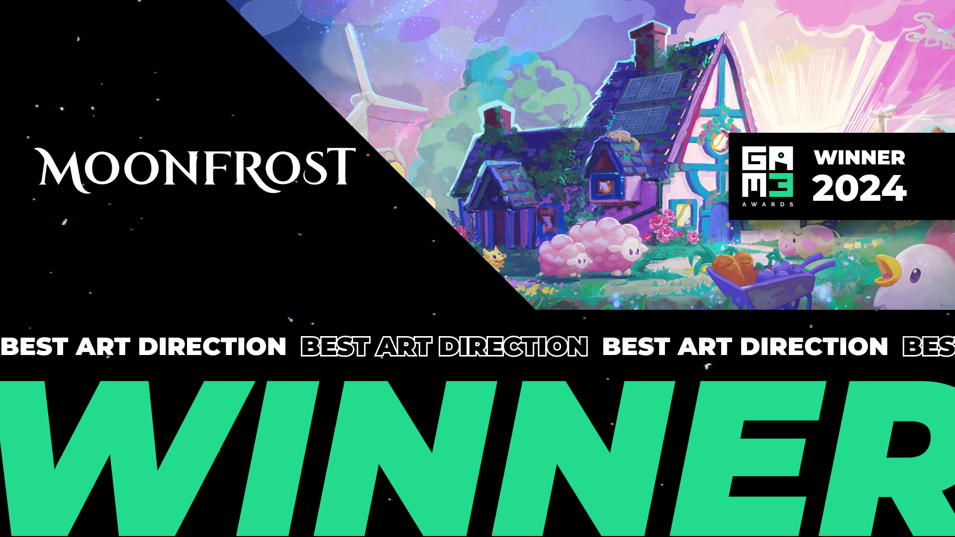 Moonfrost Wins "Best Art Direction" at Our GAM3 Awards