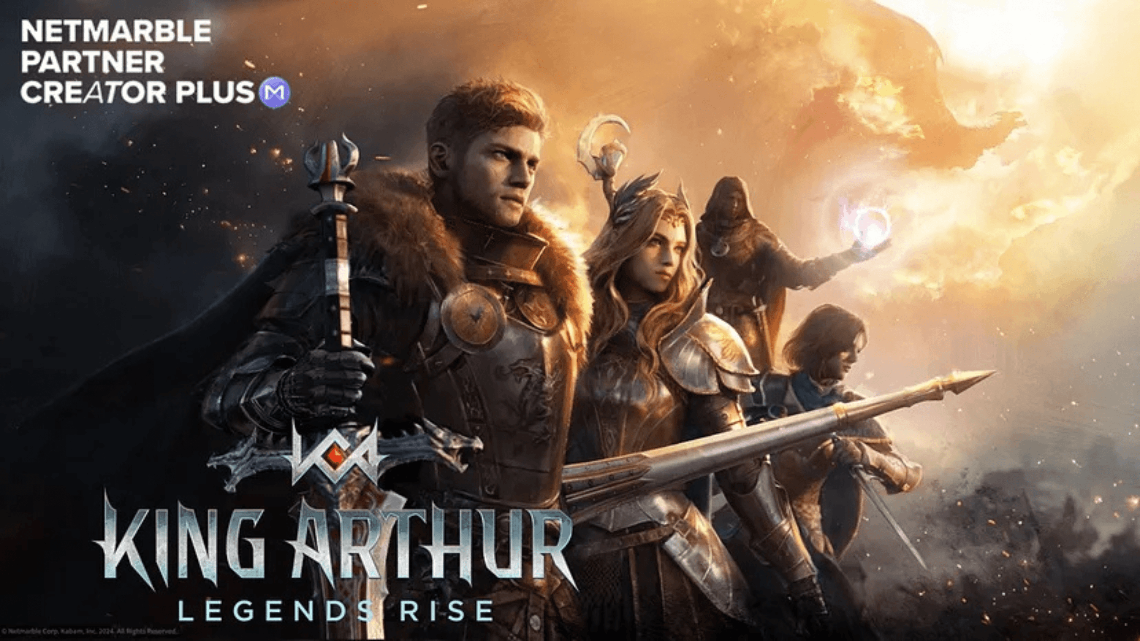 Netmarble’s King Arthur: Legends Rise Joins Creator M Program