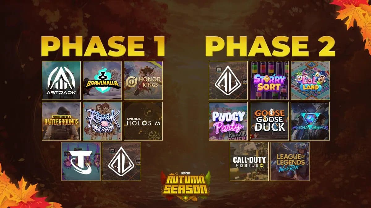 New Autumn Events Offer $5k Rewards