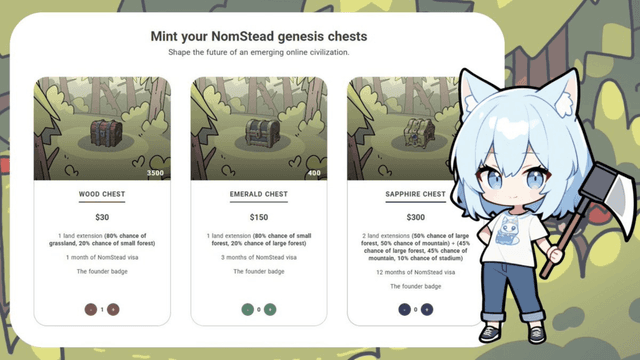 New Casual Sandbox MMORPG NomStead