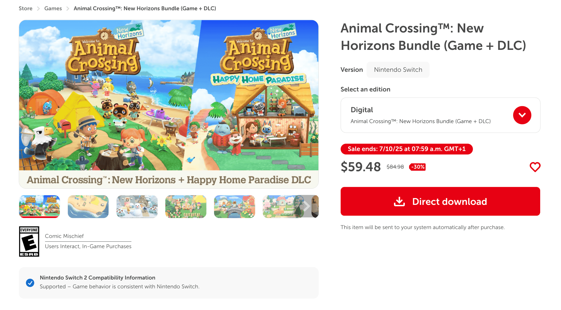 Nintendo Summer Sale Brings Big Discounts