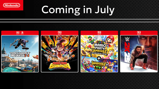 New Nintendo Switch Games for July 2025