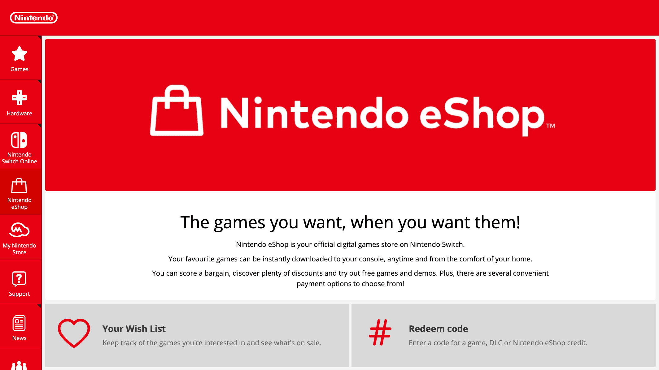 Nintendo eShop