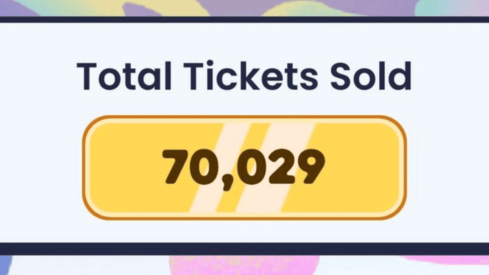 Over 70k Grand Arena Tickets Sold