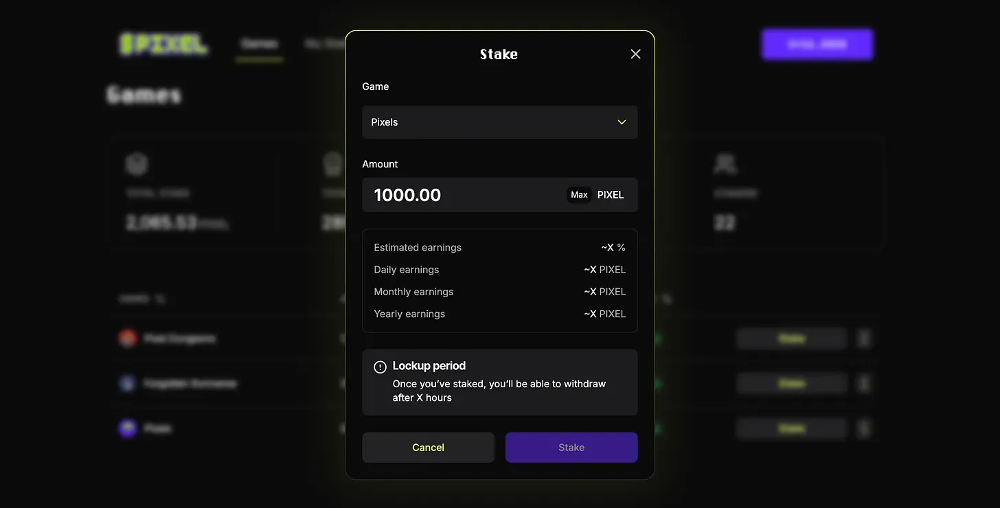 PIXEL Staking Launches to Support Growth