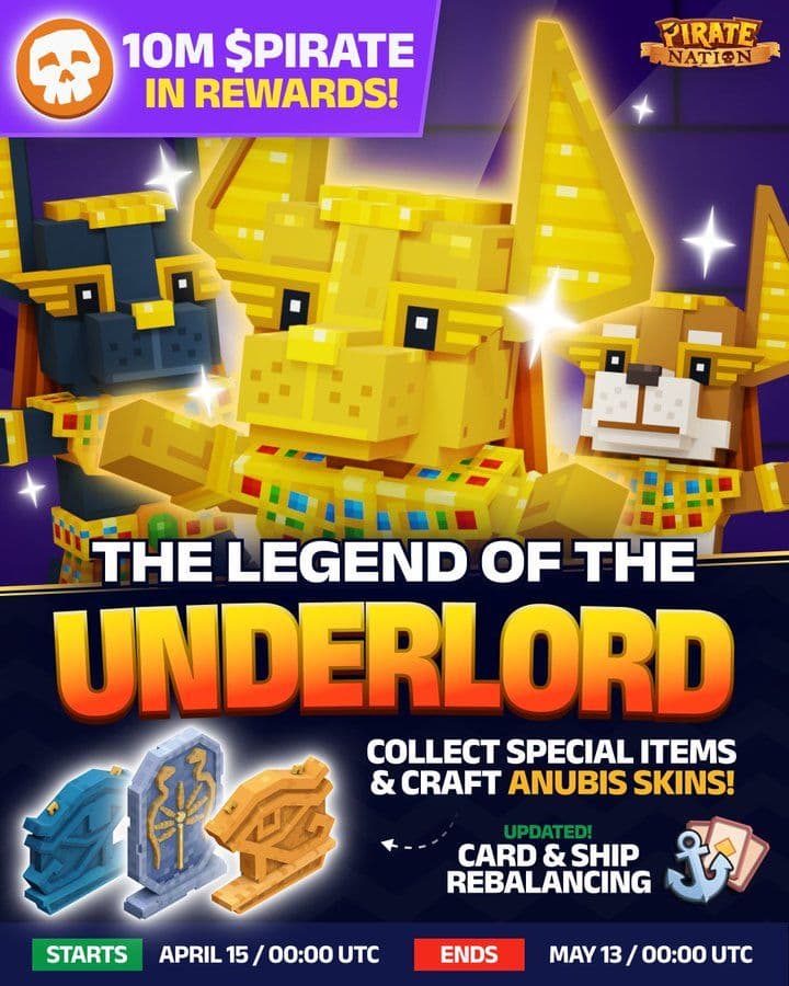 Pirate Nation Launches Legend of the Underlord Event