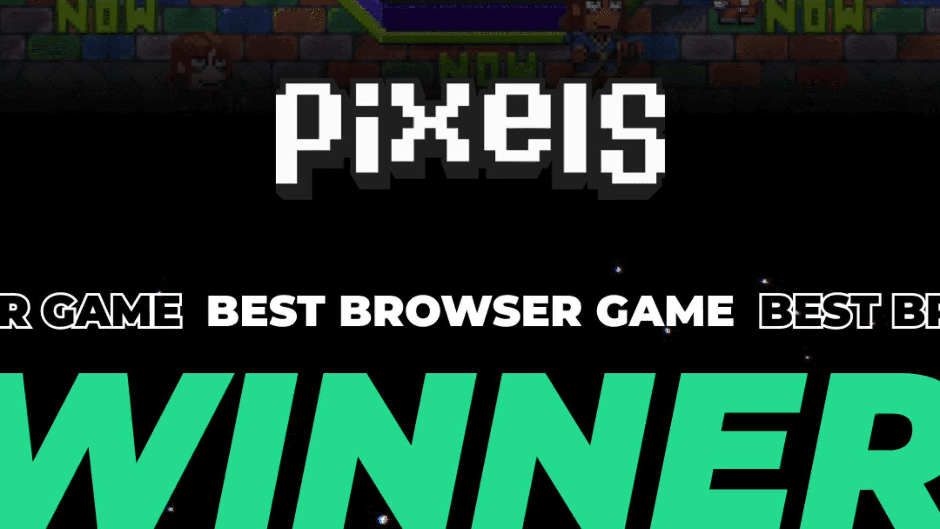 Pixels Wins Best Browser Game